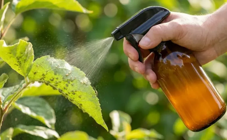 Mydło potasowe w ogrodzie: naturalny insektycyd